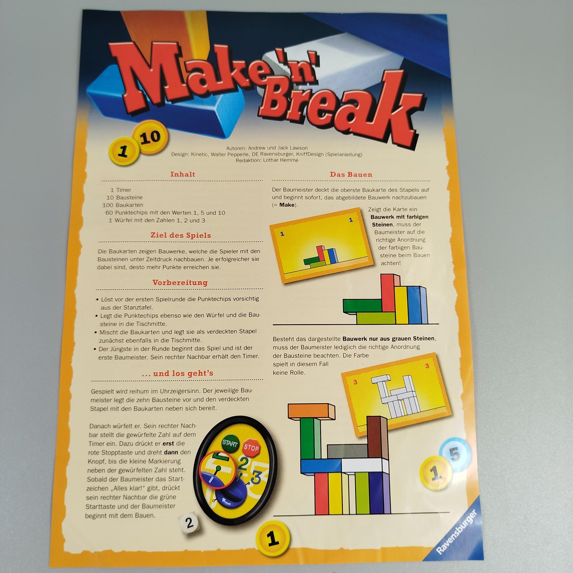 Ravensburger Gesellschaftsspiel - Make 'n' Break