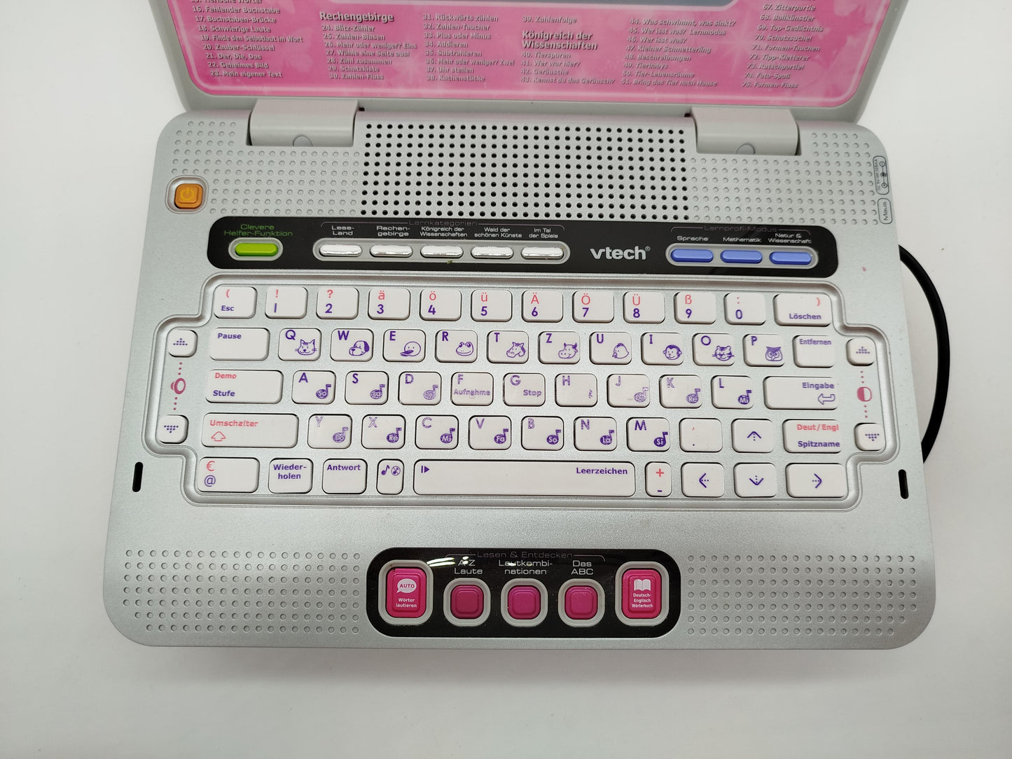VTech Schulstart Laptop E – Elektronisches Lernspielzeug, wie neu
