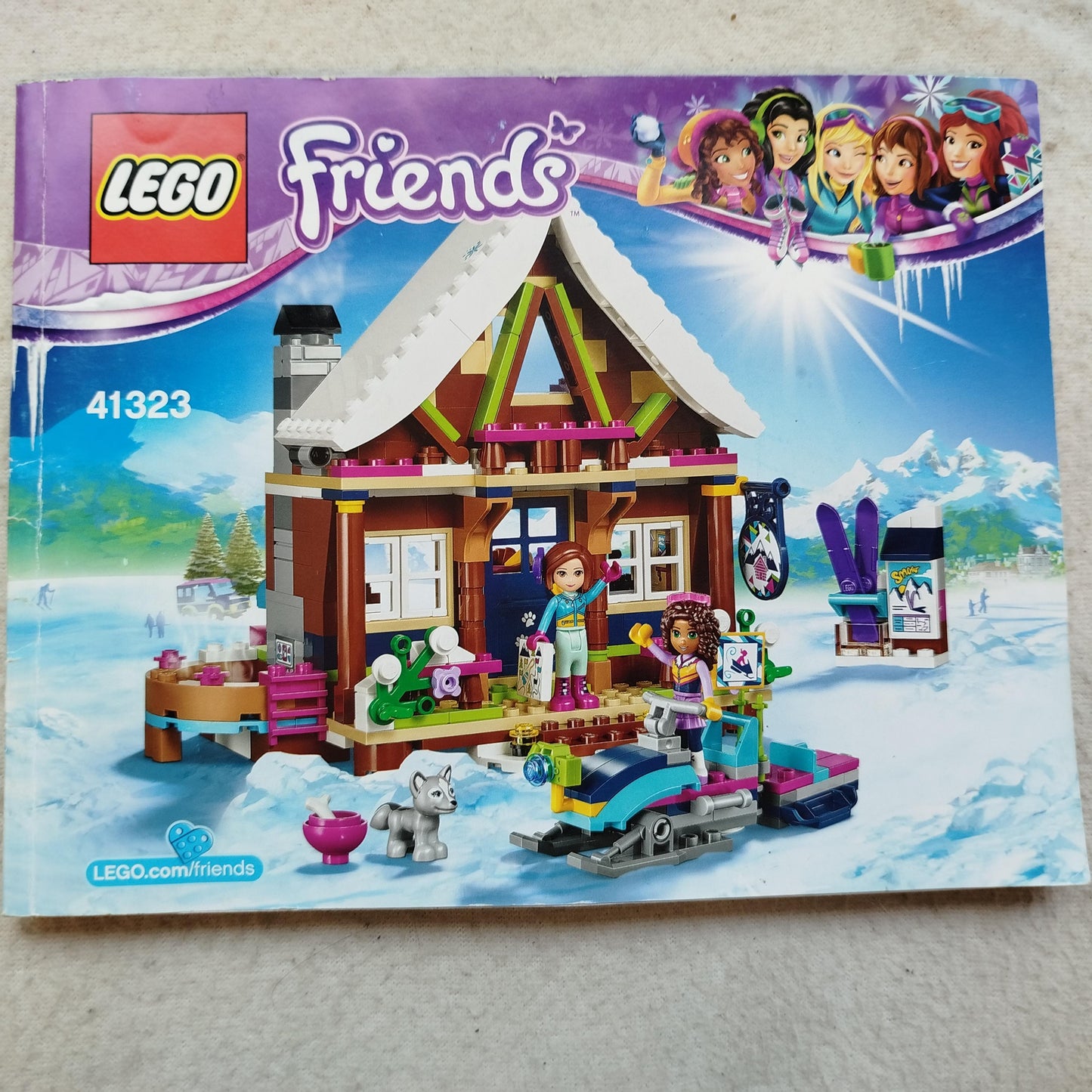 LEGO Friends Set – Fahrzeuge & Strukturen, gebraucht