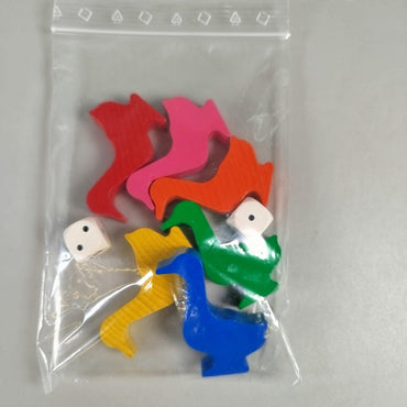 Brettspiel Gänsespiel – Gesellschaftsspiel, wie neu
