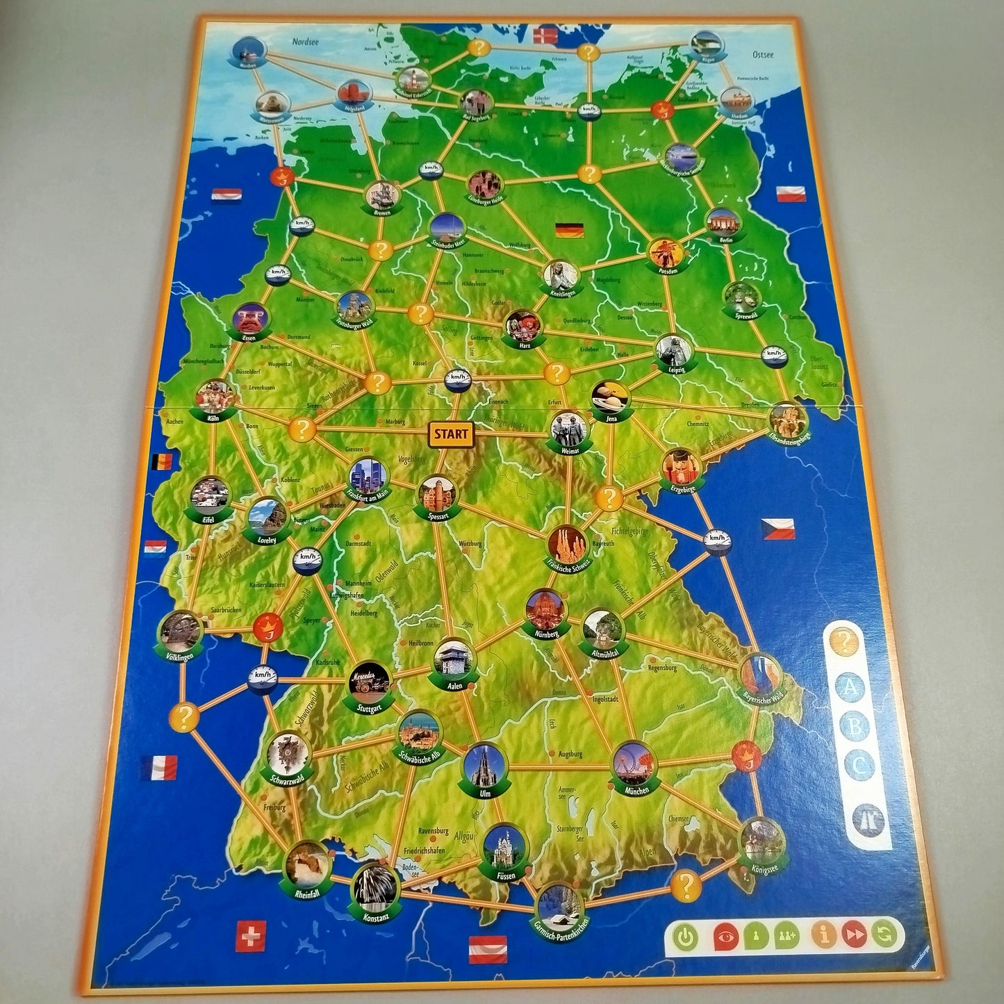 Ravensburger Bildungs- und Reisespiel - Deutschland