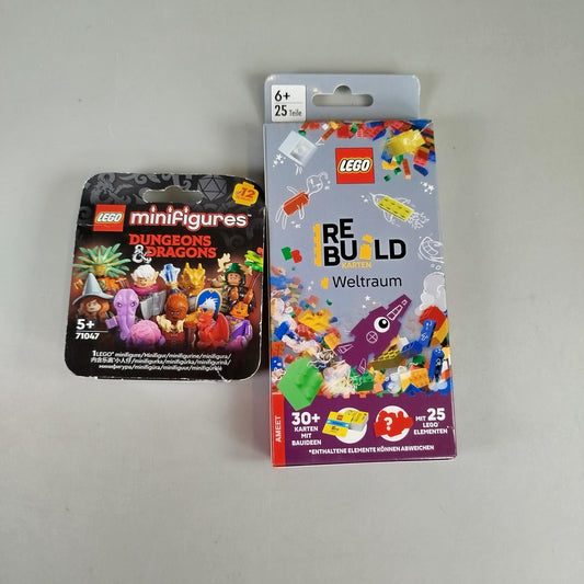 LEGO Minifiguren D&D 71047 & Rebuild the World Weltraum-Kit, OVP, neu