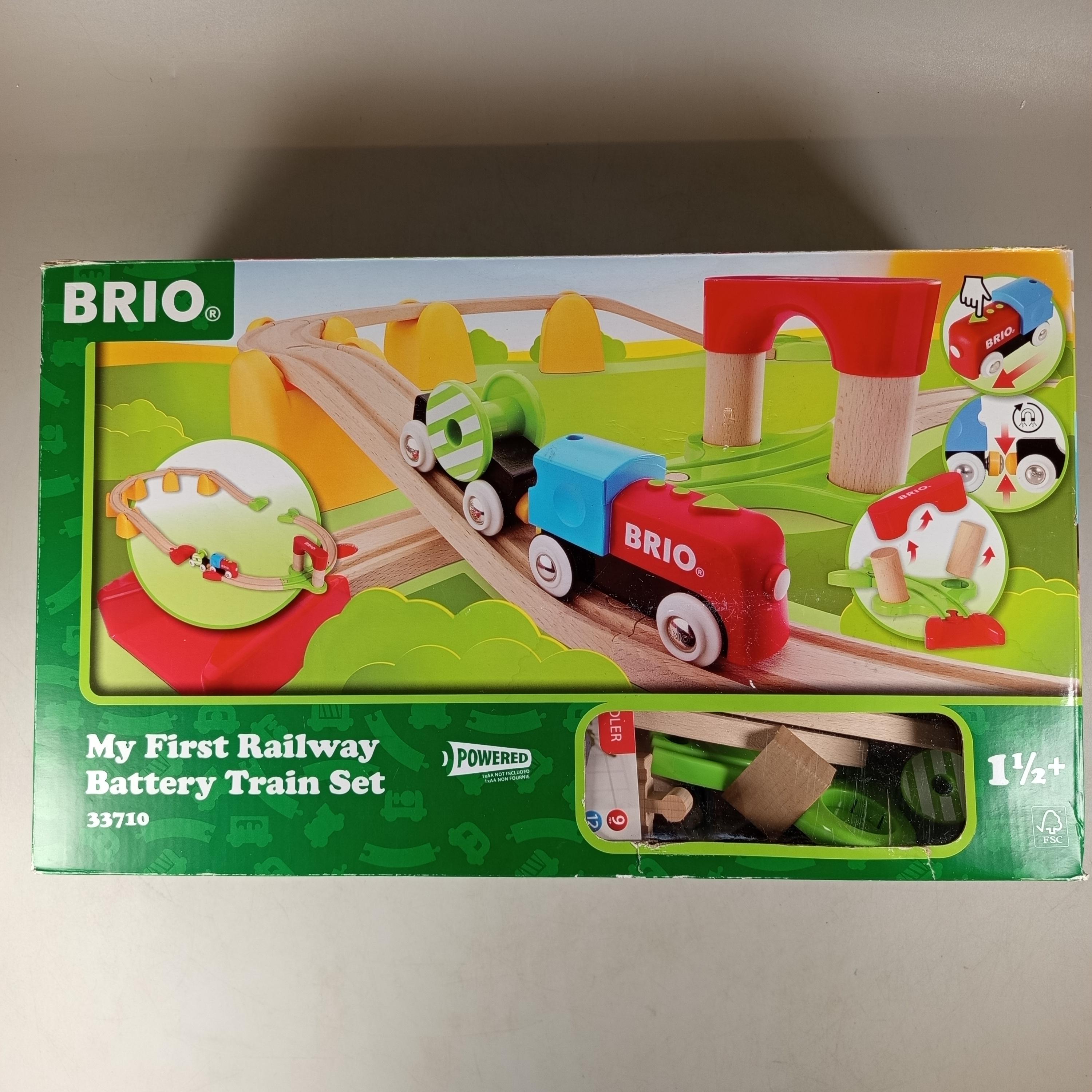 BRIO Bundle My First Railway 33710 🚆✨, gebraucht, ab 1 2 3 Jahre | ✅ geprüft