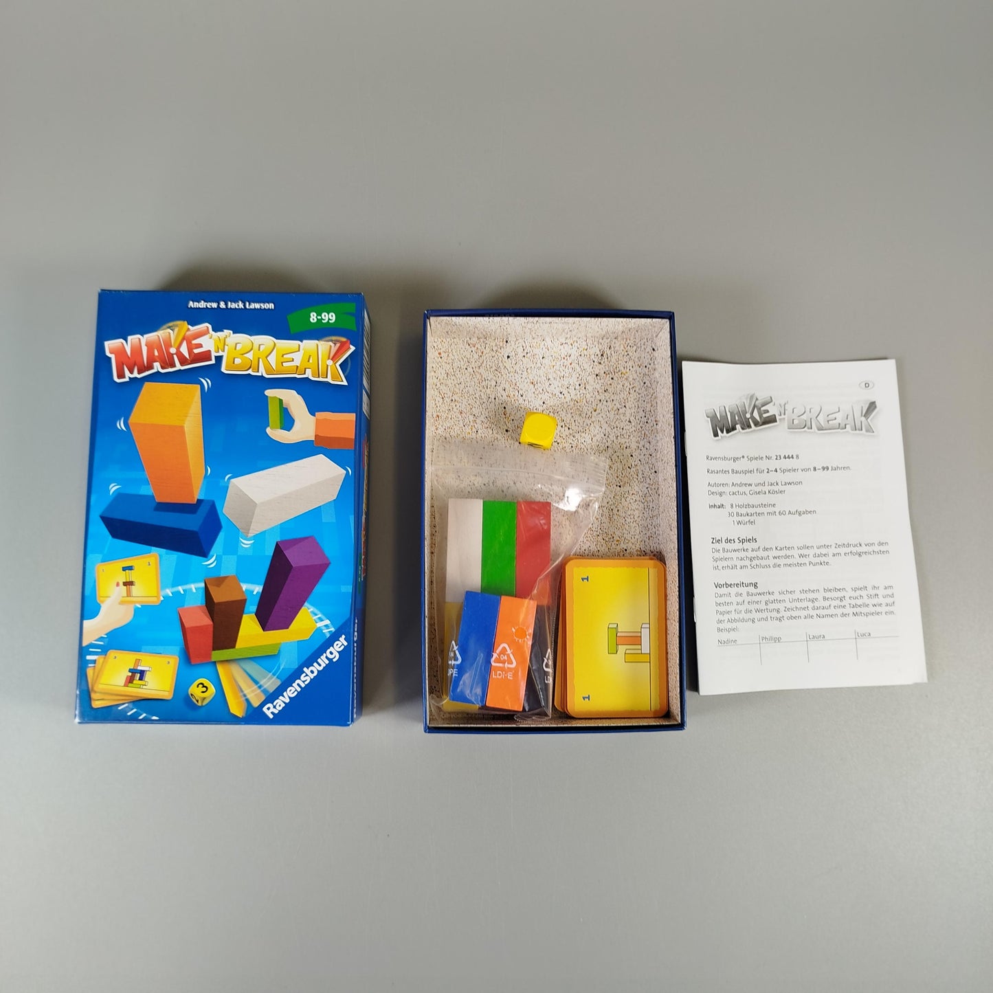 Mini-Gesellschaftsspiele - Set von 3