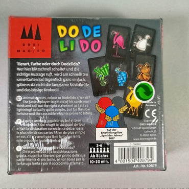 Drei Magier Spiele Kartenspiel Dodelido, Quizspiel, gebraucht