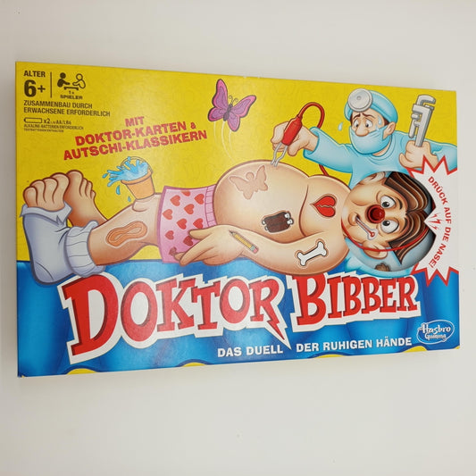 Hasbro Brettspiel – Doktor Bibber, OVP