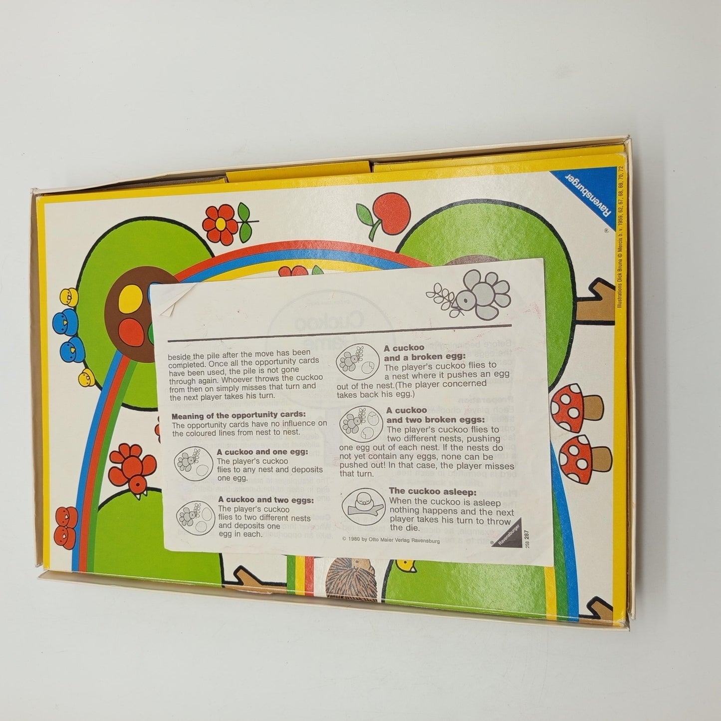 Ravensburger Kuckuck-Spiel – Brettspiel Vintage Ausgabe, gut