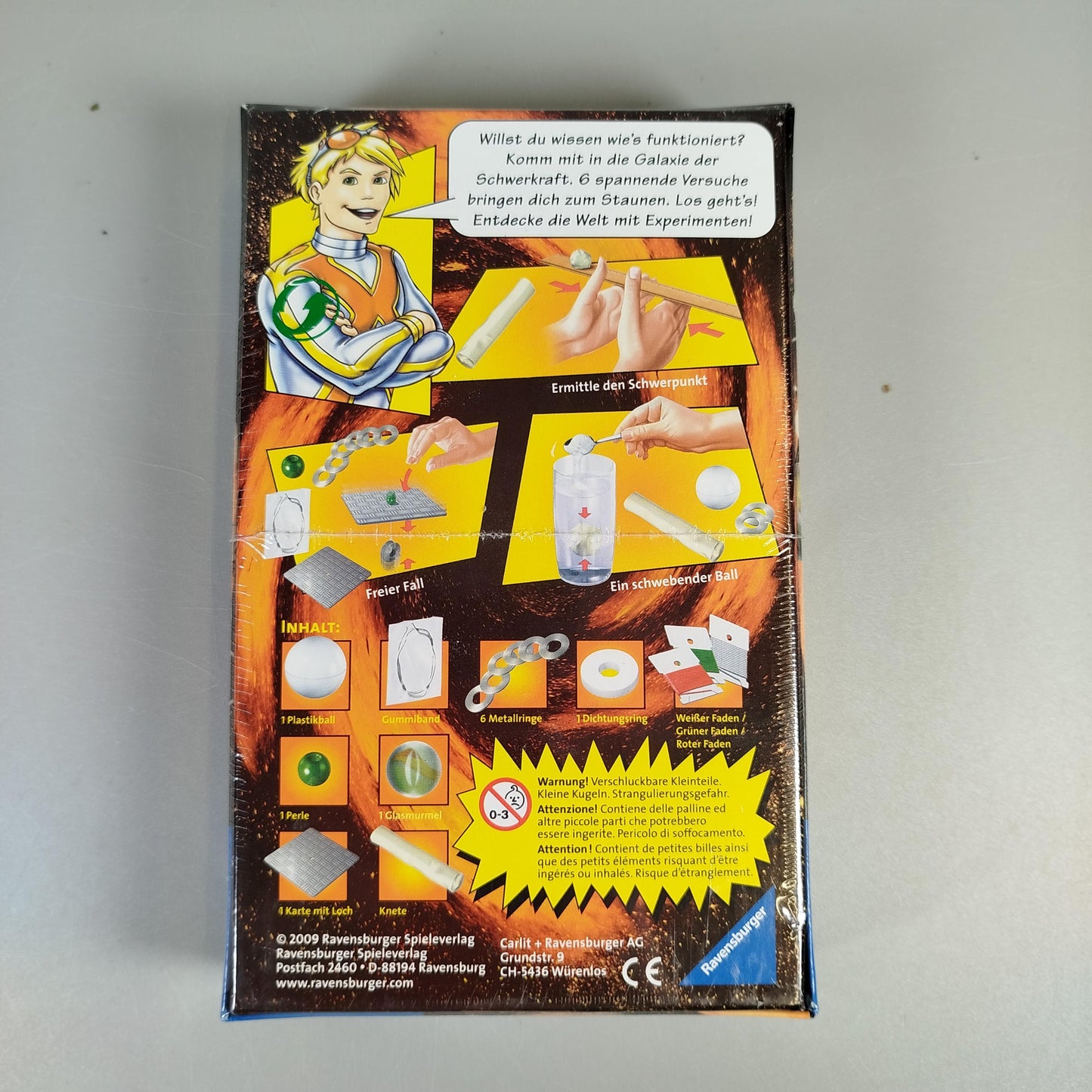 Ravensburger Science X Lernspiel – Akustik & Schwerkraft, OVP, neu