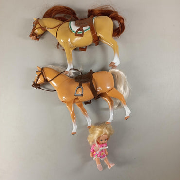 Barbie Bundle Pferdeset 21961 0920 Pferde & Puppe ab 3 4 5 Jahre | ✅ geprüft