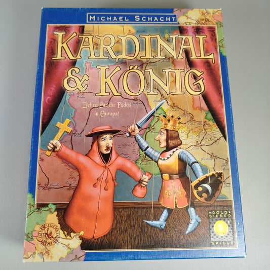 Goldsieber Kardinal & König – Strategie Brettspiel 3–5 Spieler