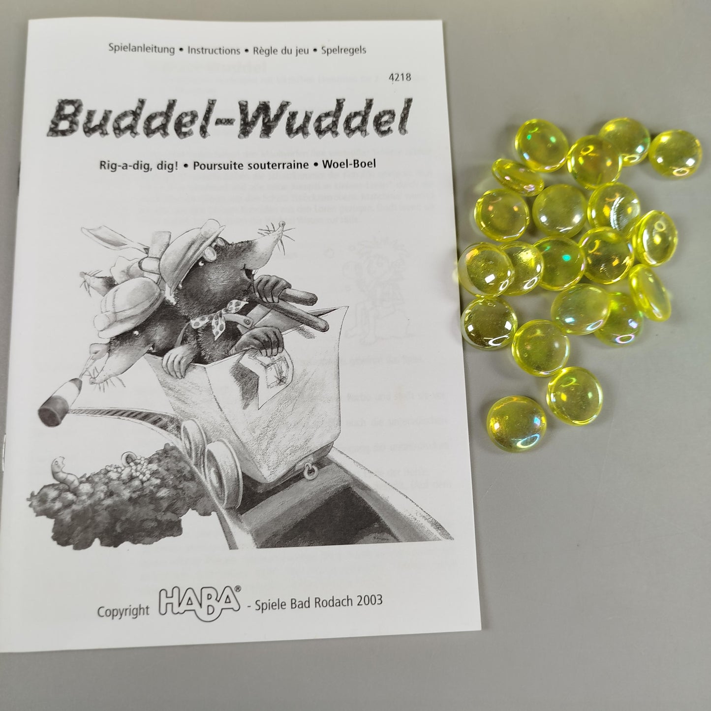HABA Buddel-Wuddel Brettspiel, OVP, neuwertig