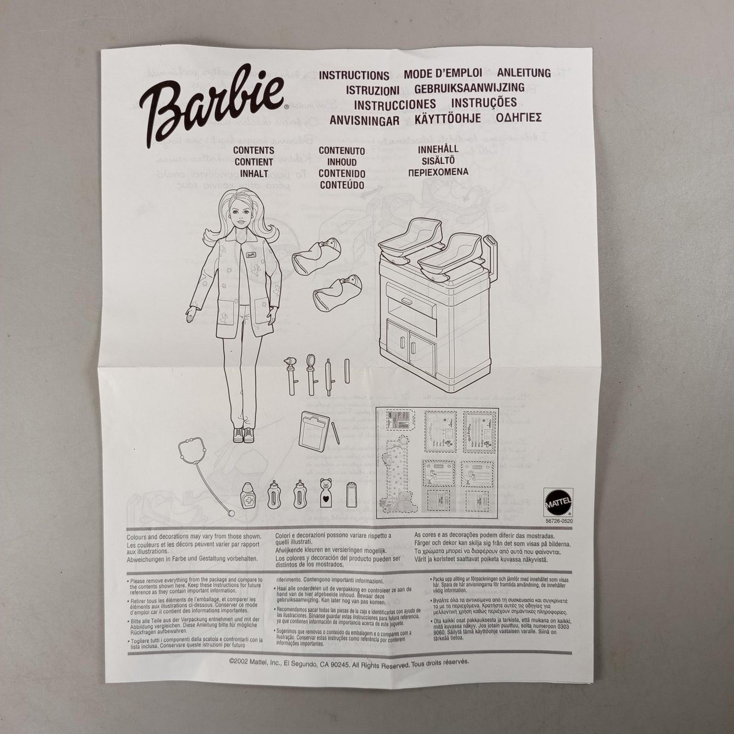 Barbie Bundle Happy Family Puppenset mit Zubehör