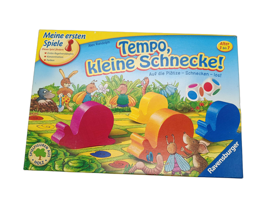 Ravensburger Tempo, kleine Schnecke! Brettspiel ab 3 Jahre