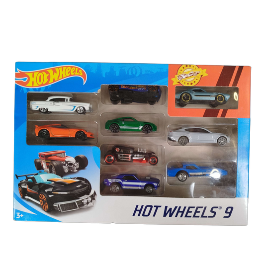 Hot Wheels 9er Auto Geschenkset Modellautos Neu