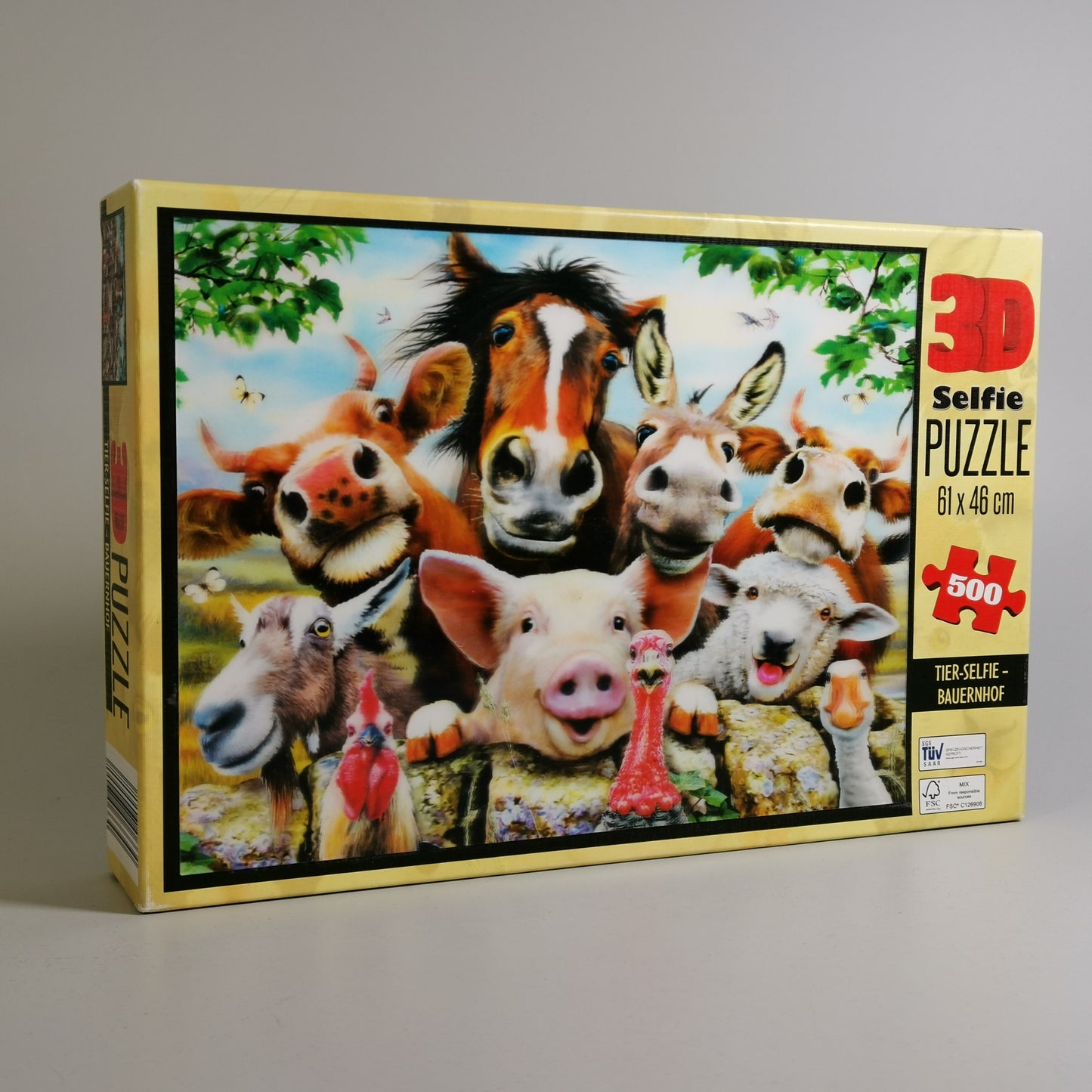 Innovakids Howard Robinsons 3D Puzzle 500 Teile, ab ca. 7 Jahre, 61x46cm Bunt