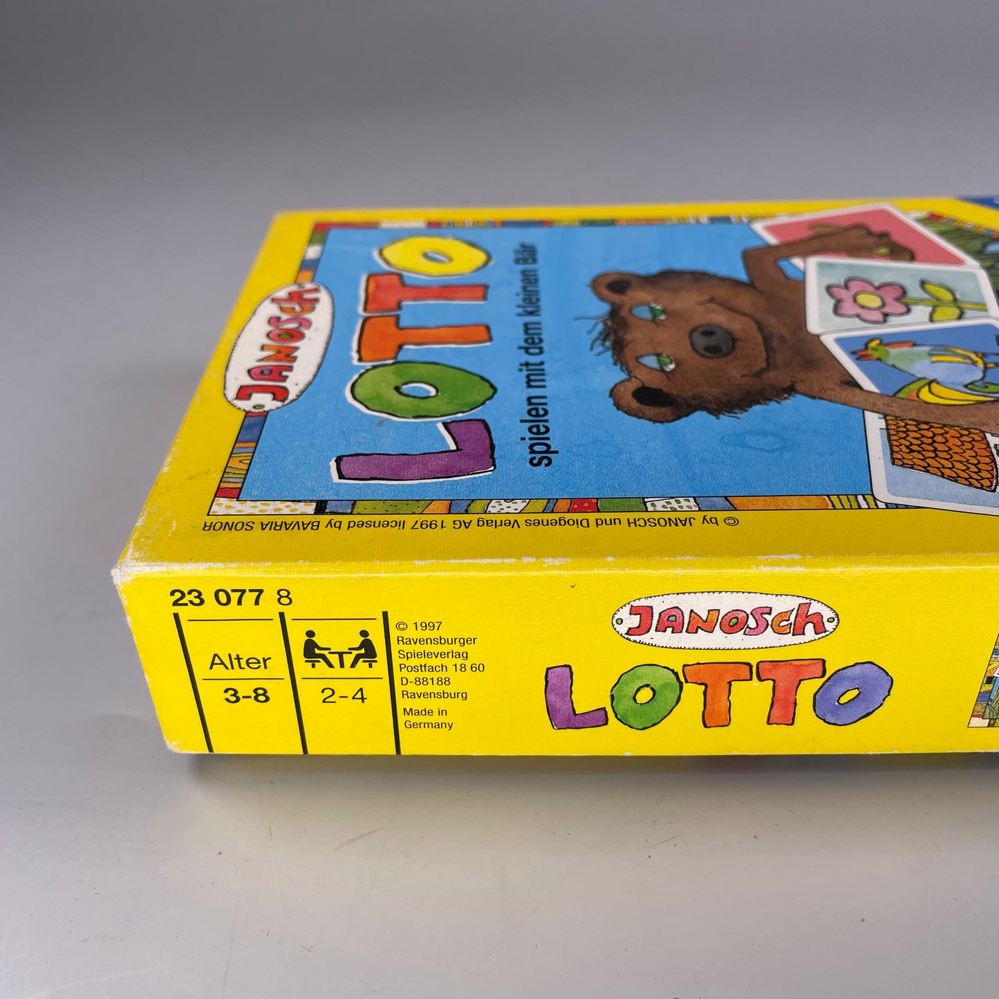 Selecta, Ravensburger Lernspiele ab 3 Jahren, Janosch Lotto, Farben und Formen