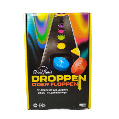 Hasbro Droppen oder Floppen F8633 Elektronisches Quizspiel