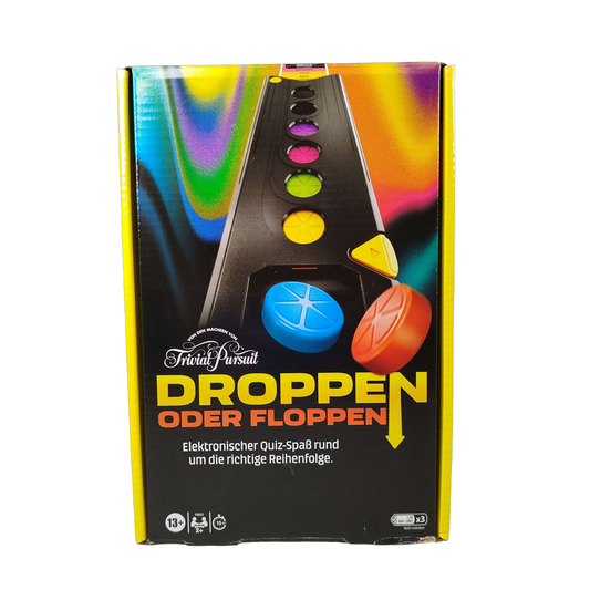 Hasbro Droppen oder Floppen F8633 Elektronisches Quizspiel