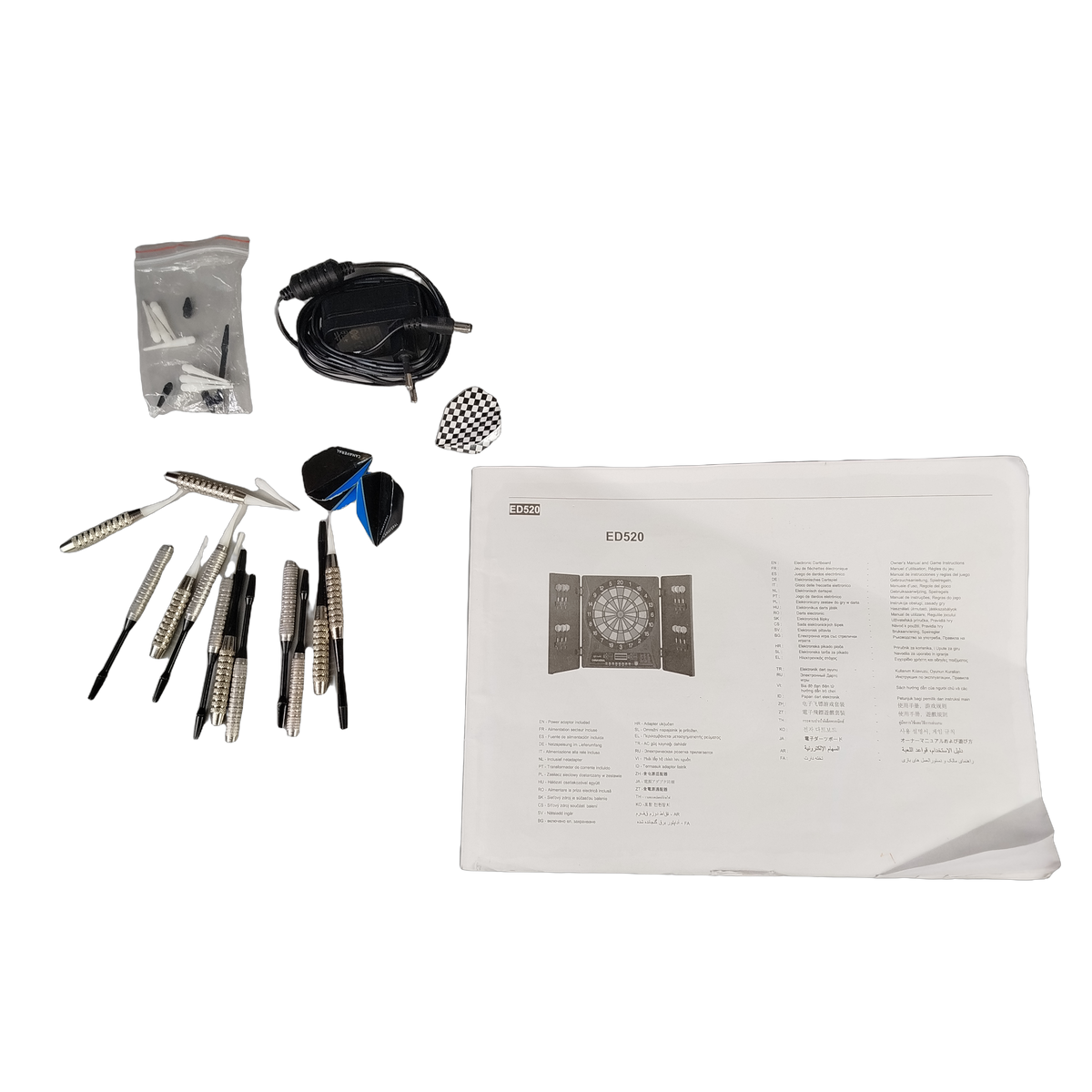 Canaveral ED520 Elektronische Dartscheibe mit Zubehör