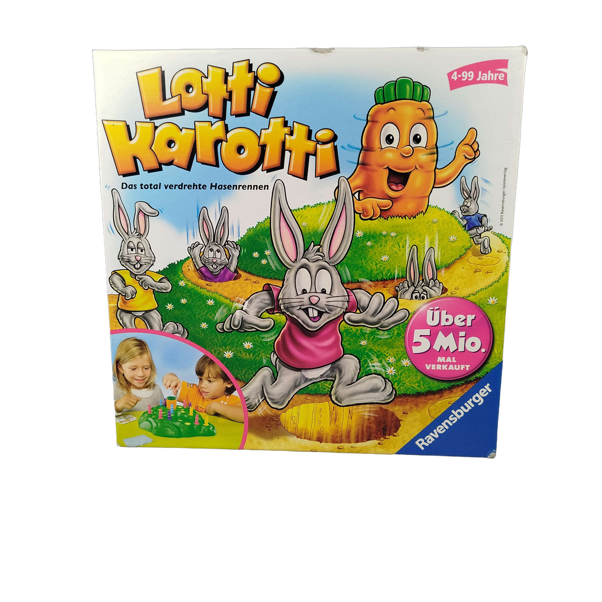 Ravensburger Lotti Karotti Hasenrennen Brettspiel