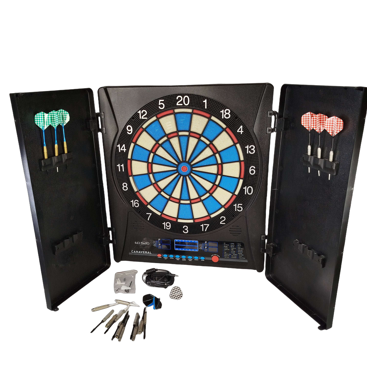 Canaveral ED520 Elektronische Dartscheibe mit Zubehör