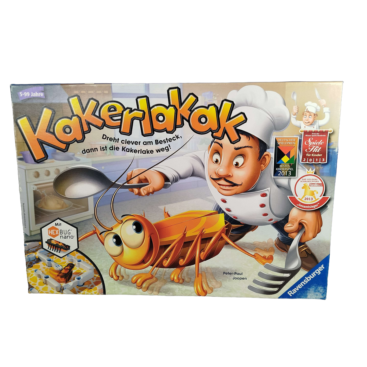 Ravensburger Kakerlakak – 22 221 4 Brettspiel, ab 6 Jahre