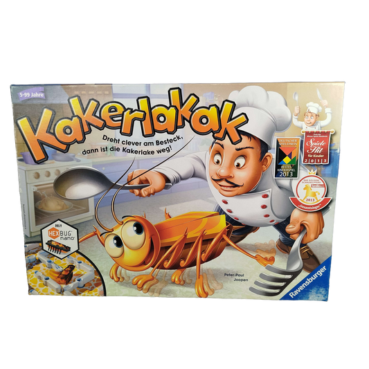 Ravensburger Kakerlakak – 22 221 4 Brettspiel, ab 6 Jahre