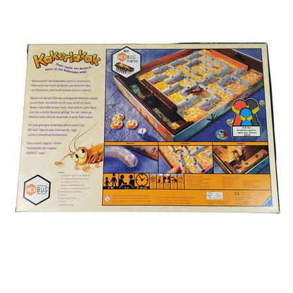 Ravensburger Kakerlakak – 22 221 4 Brettspiel, ab 6 Jahre