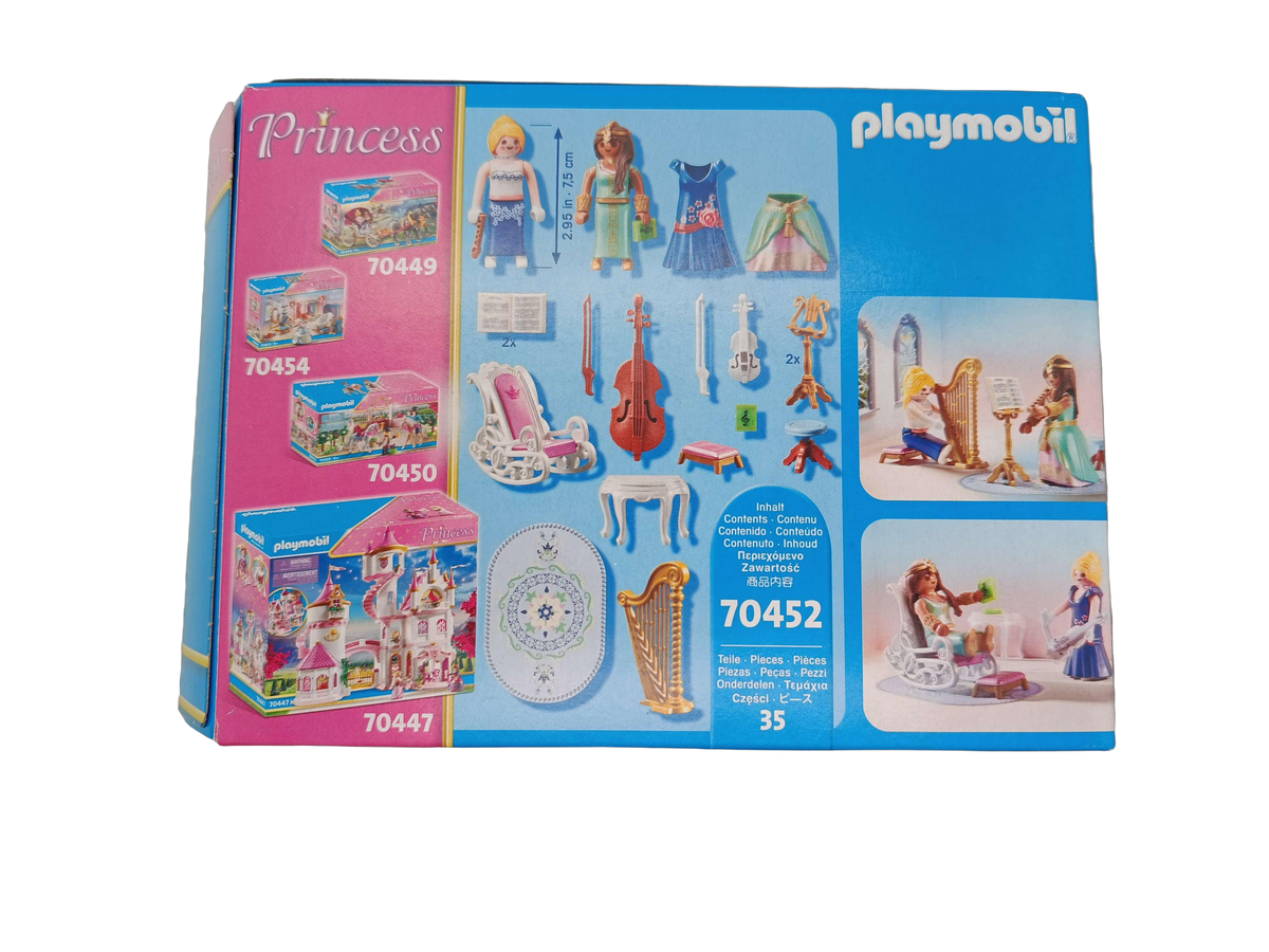 Playmobil Princess Musikzimmer 70452 Spielset mit Zubehör