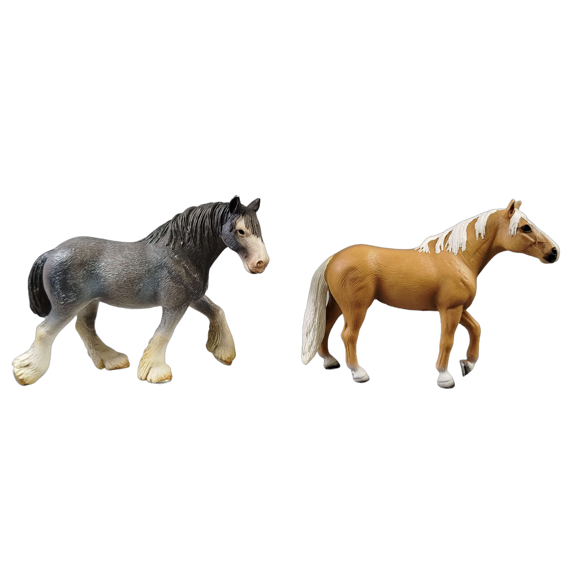 Schleich Tiere Bundle Pferde Mustang Andalusier Tinker 4 Teile Figuren