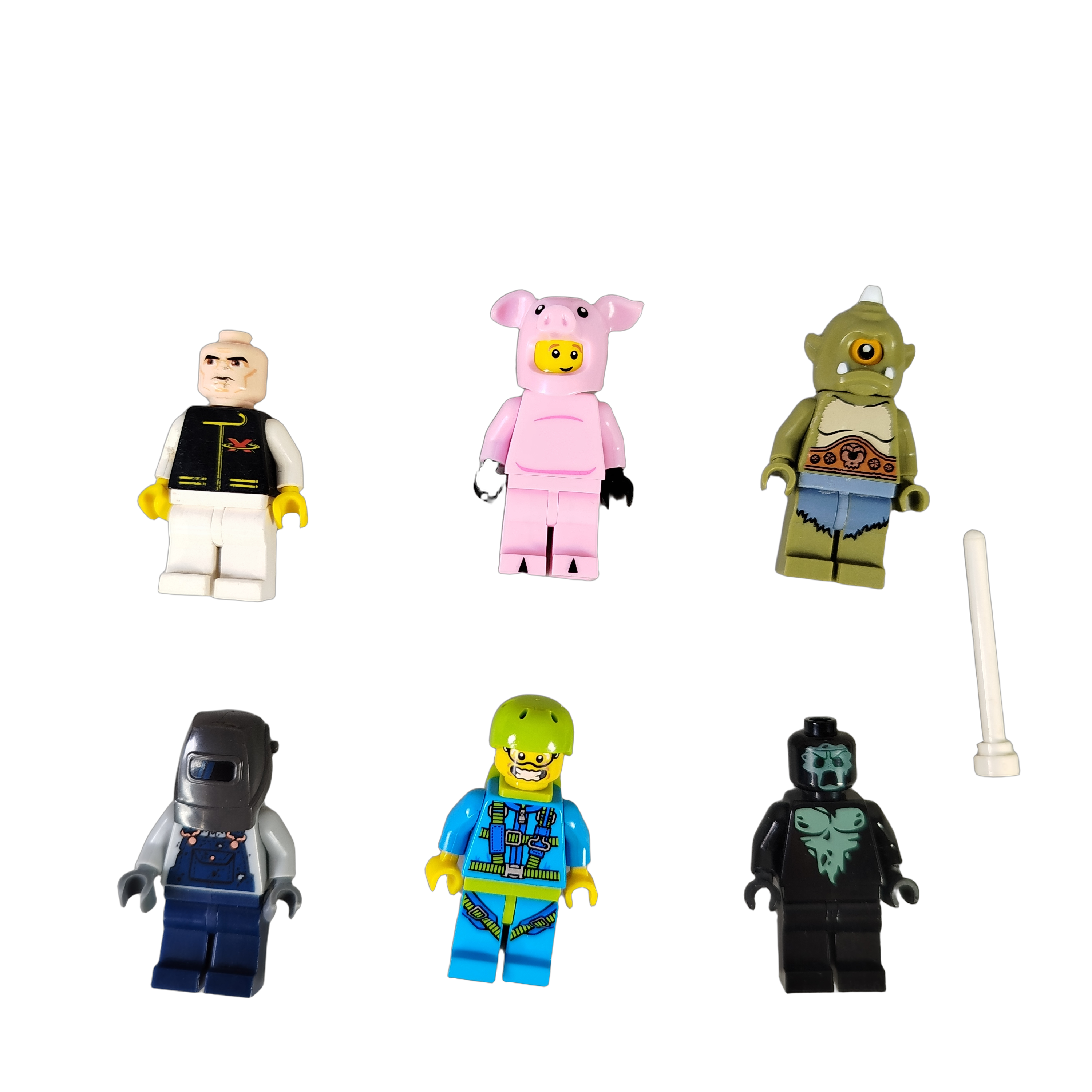 LEGO Bundle 8x Minifiguren & Zubehör