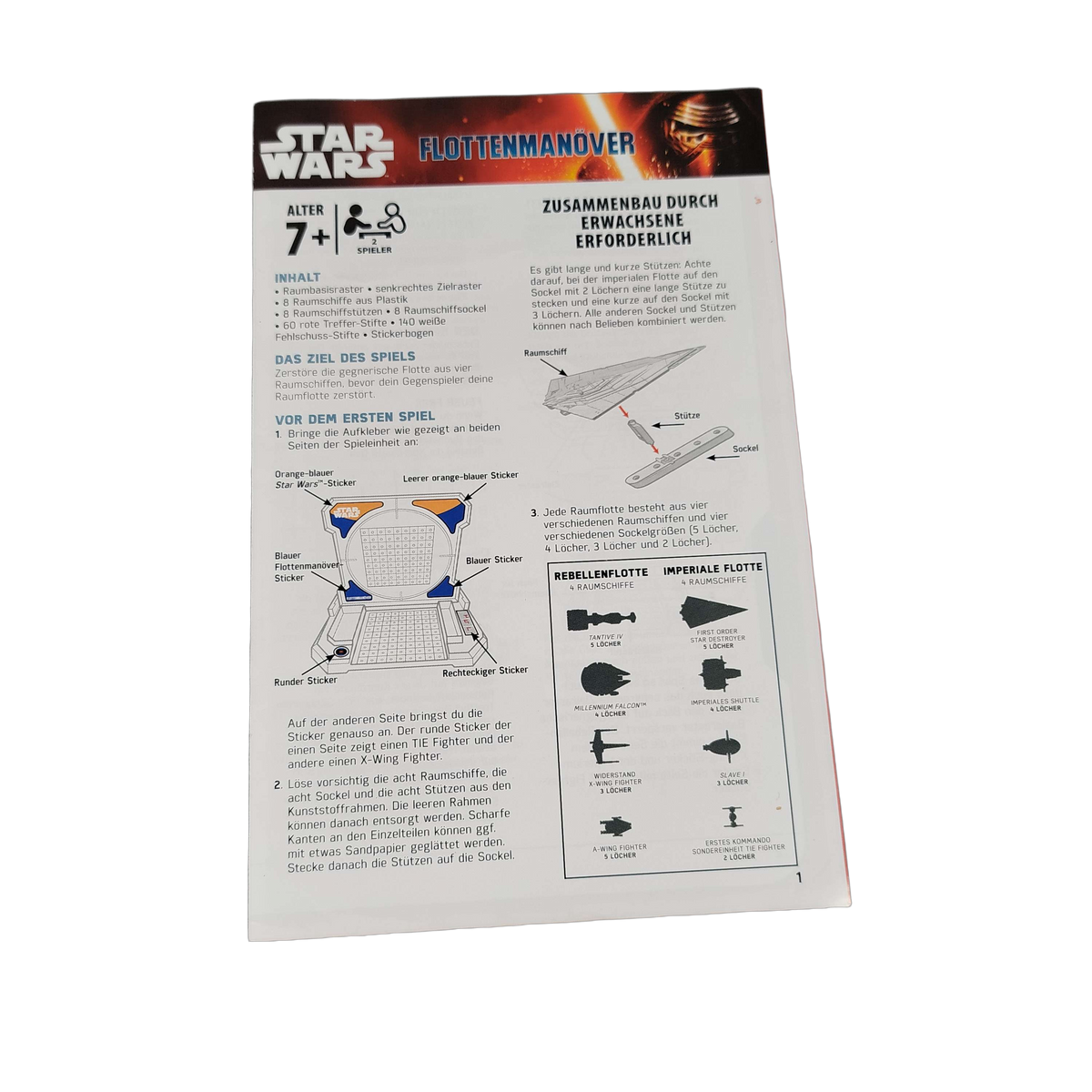 Hasbro Star Wars Flottenmanöver Brettspiel & Strategiespiel