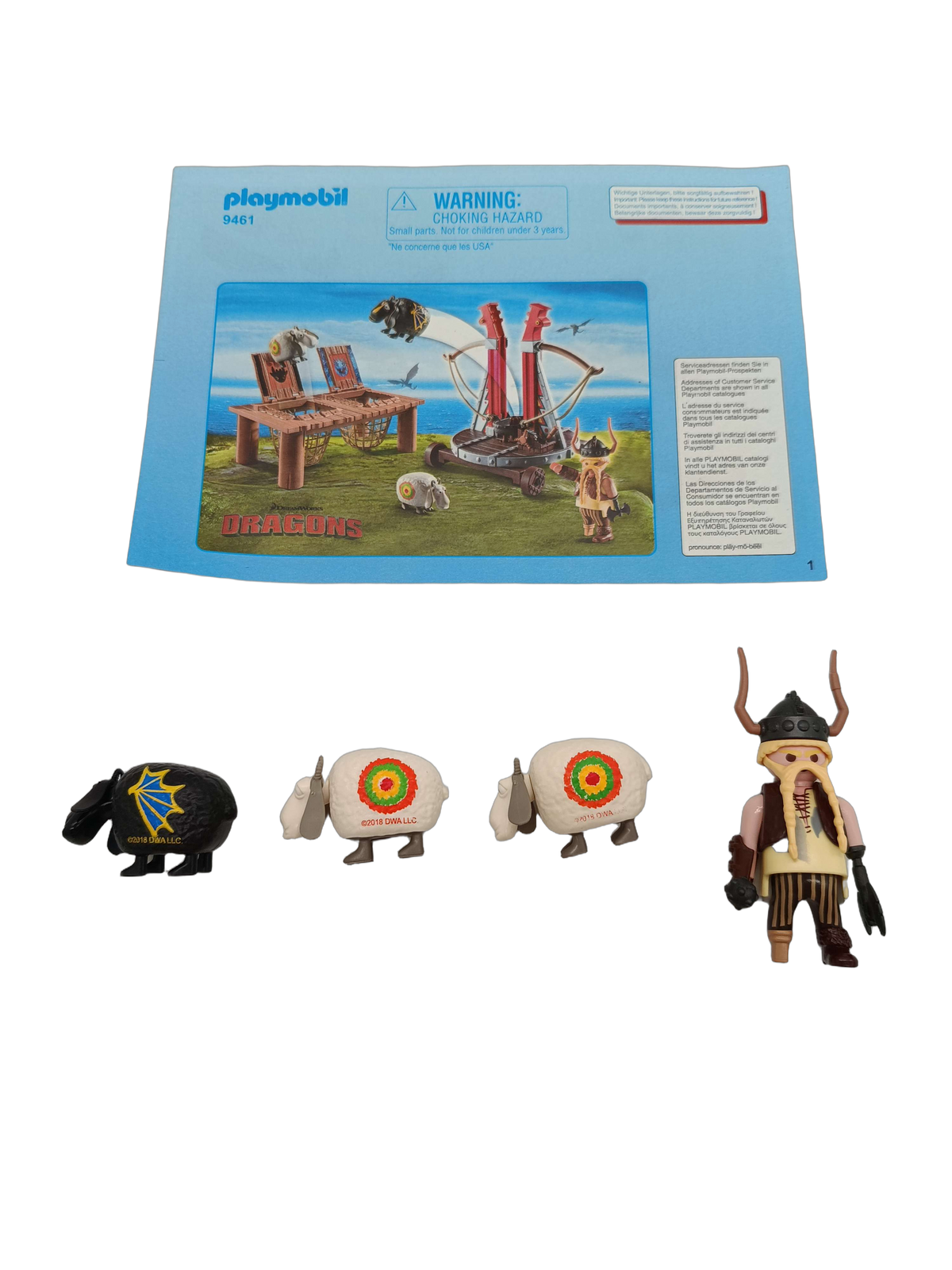 Playmobil Wikinger mit Schafschleuder 9461 Spielset