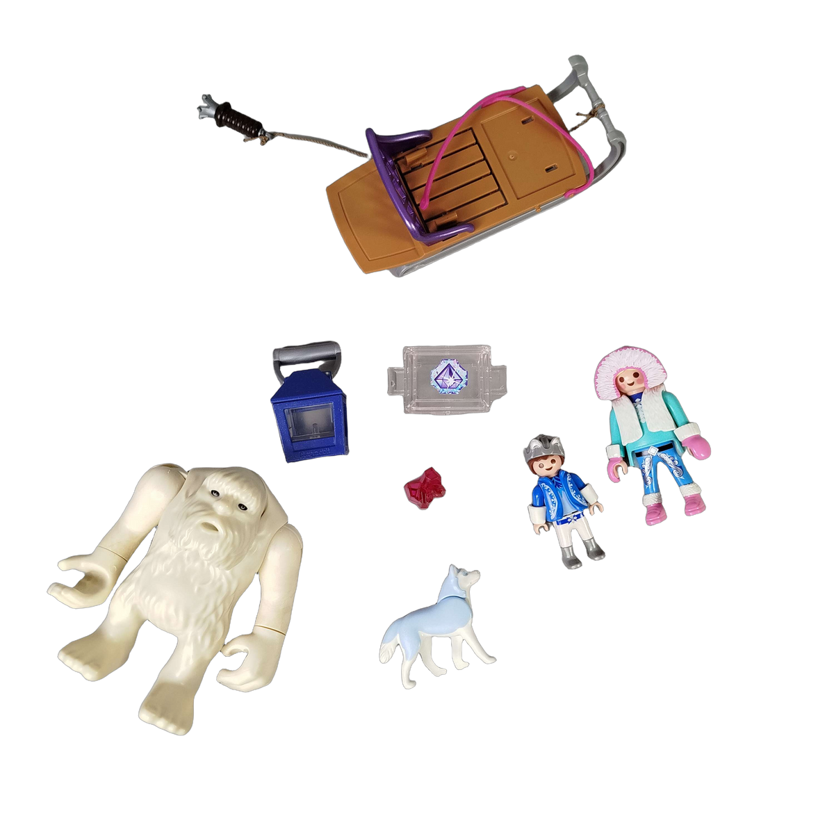 Playmobil Yeti mit Schlitten 9473 Figuren-Set mit Zubehör