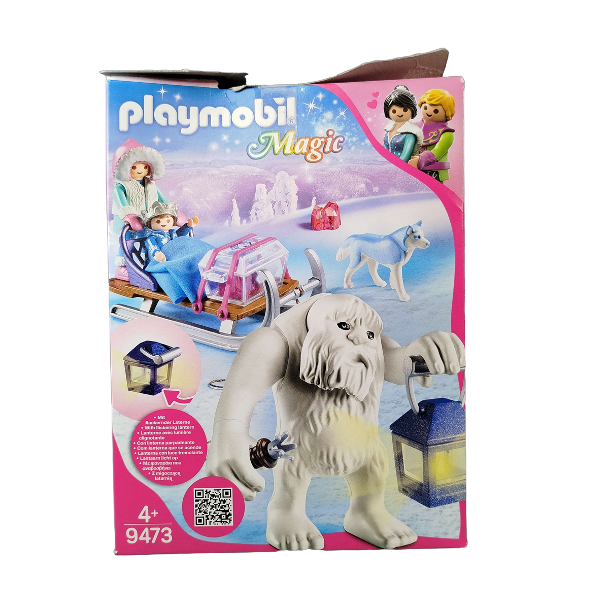 Playmobil Yeti mit Schlitten 9473 Figuren-Set mit Zubehör