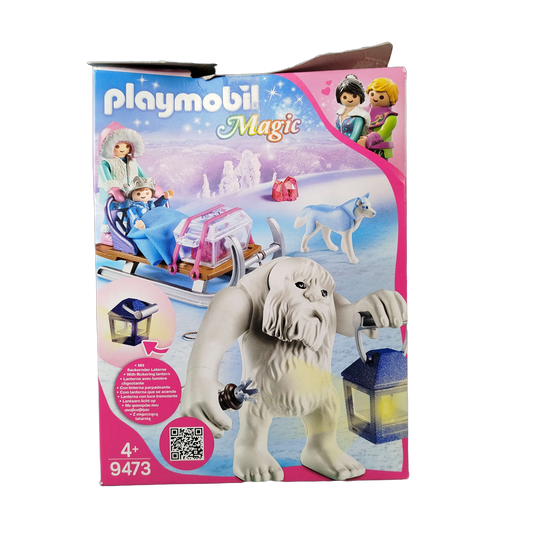 Playmobil Yeti mit Schlitten 9473 Figuren-Set mit Zubehör