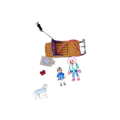 Playmobil Yeti mit Schlitten 9473 Figuren-Set mit Zubehör