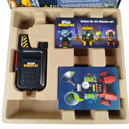 HUCH! Stop the Robots! Elektronikspiel & Brettspiel, ab 6 Jahre