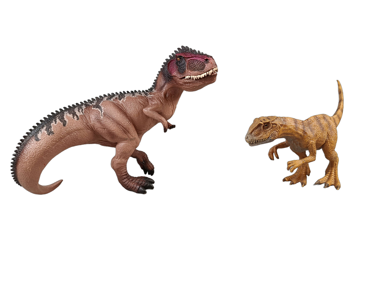 Schleich & Mattel Bundle Jurassic World 14543 Set von 2 Dino Figuren