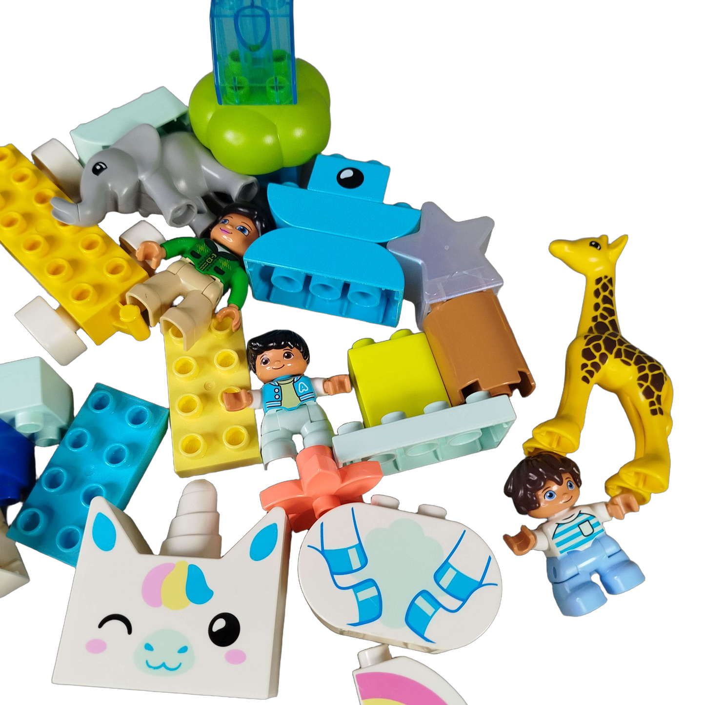 LEGO Bundle Duplo Figuren & Motorrad Set
