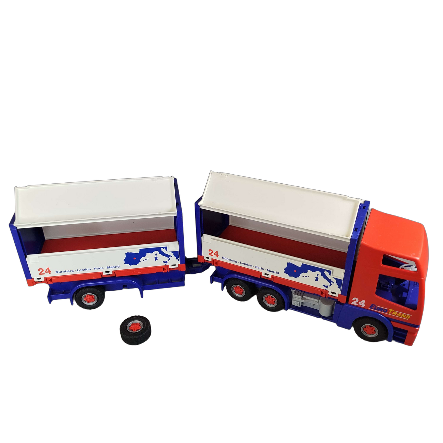 Playmobil 4323 LKW mit Anhänger Spielset