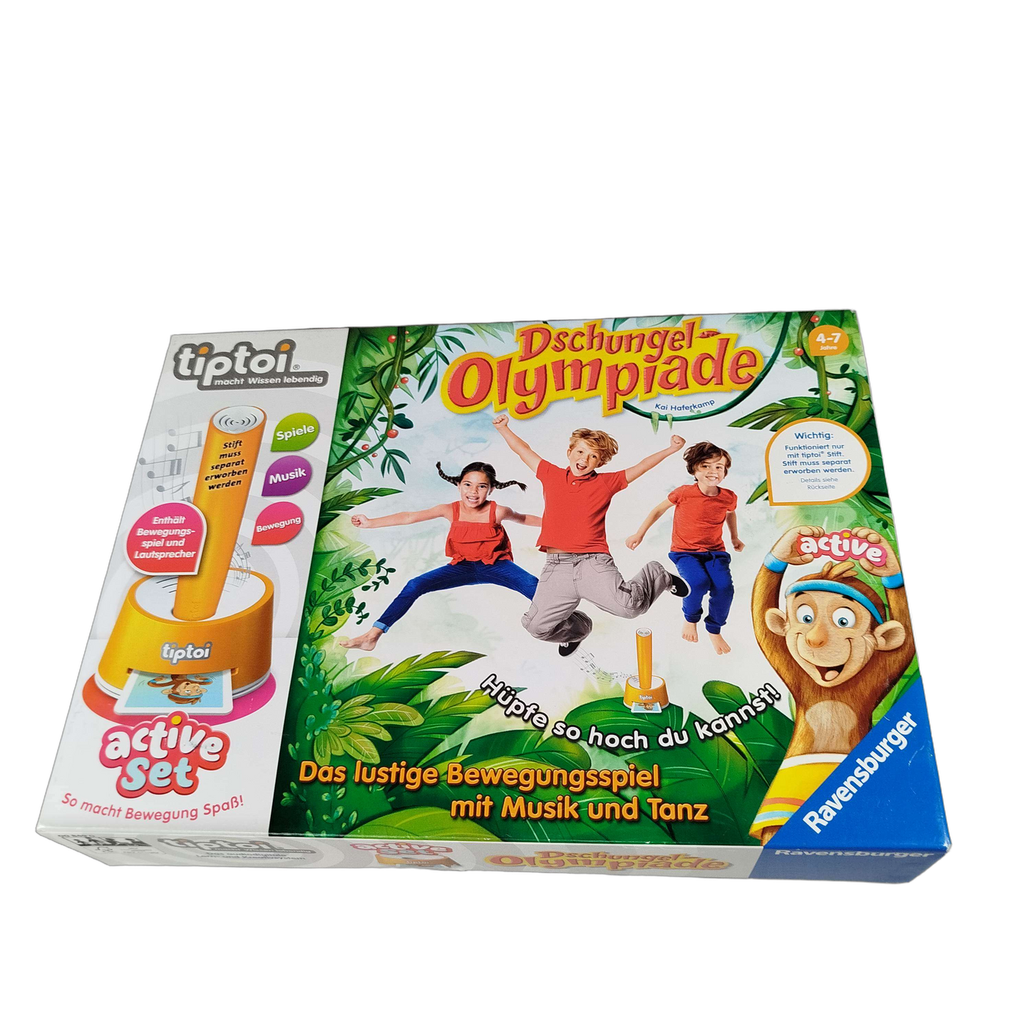 Ravensburger tiptoi Dschungel-Olympiade Buch