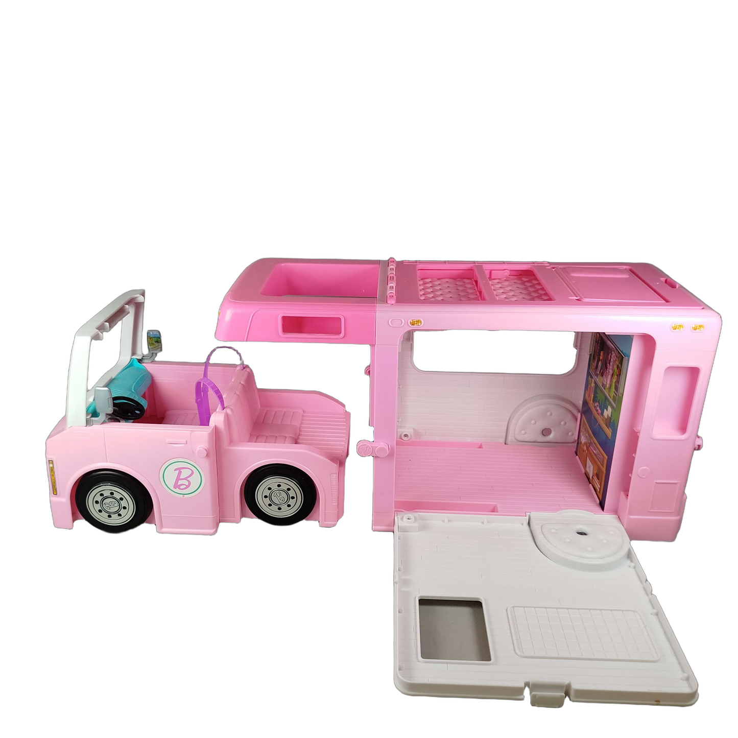 Mattel Barbie 3-in-1 DreamCamper Wohnmobil Spielset
