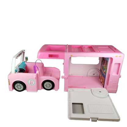Mattel Barbie 3-in-1 DreamCamper Wohnmobil Spielset
