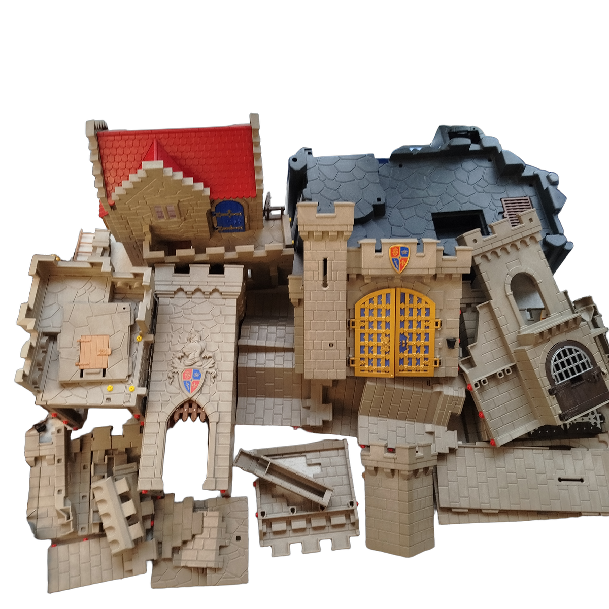 Konvolut Playmobil Ritterburg & Figuren ca. 6 kg, ab 6 7 8 Jahre