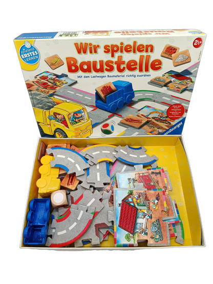 Ravensburger Wir spielen Baustelle Kinderspiel & Lernspiel