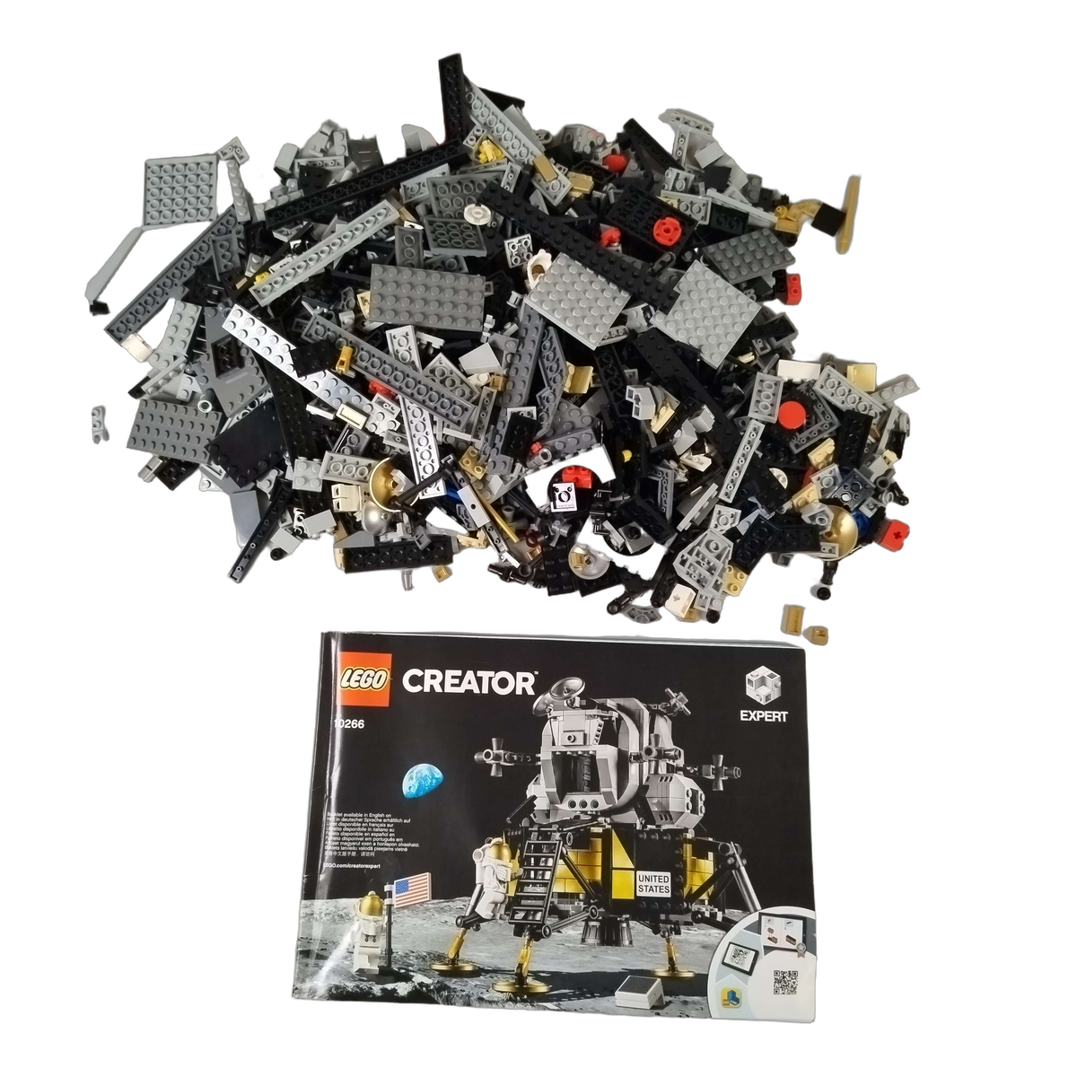LEGO Creator Expert NASA Apollo 11 Mondlandefähre 10266 Bauset