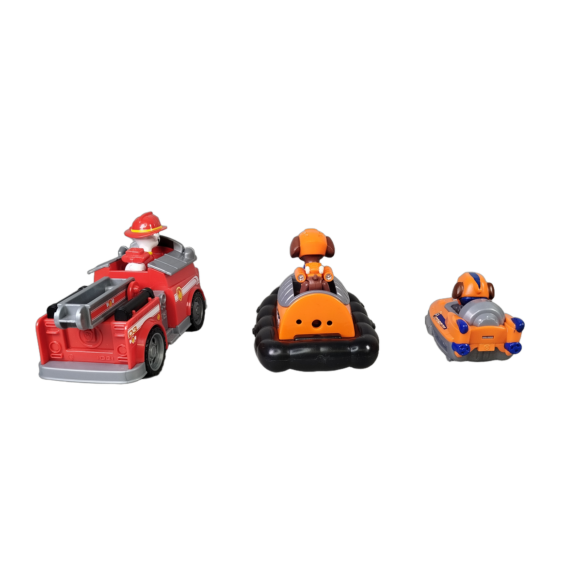 Spin Master Bundle Paw Patrol Set von 3 Feuerwehr, Hovercraft & Boot