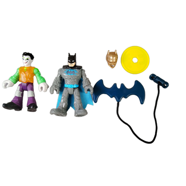 Mattel Bundle Batman Set von 6 Actionfiguren & Fahrzeuge