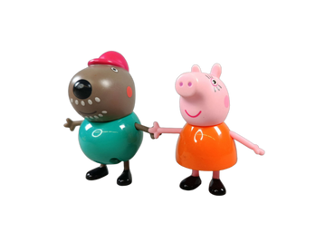 Hasbro Bundle Peppa Pig Set von 3 Abschleppwagen & Figuren